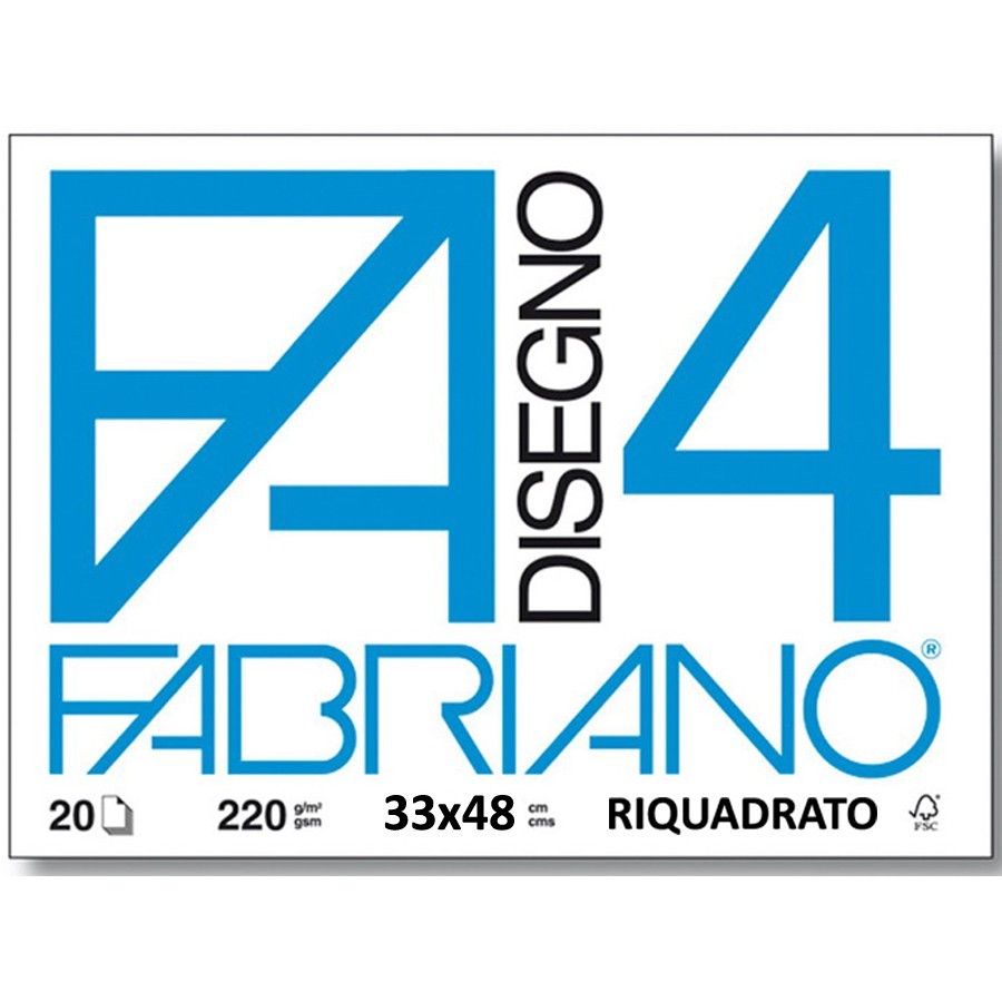 Album da disegno F4 33X48 FABRIANO 