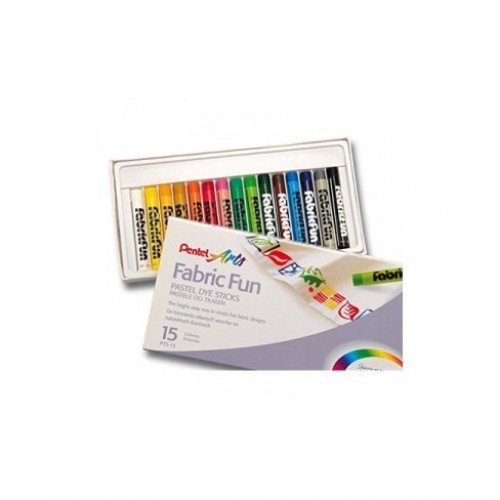 Kit Pentel Arts Fabric Fun: Pastelli per Tessuto e Sacca per Sport