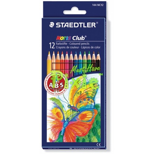 Staedtler - Noris Club, Set di matite colorate per la scuola