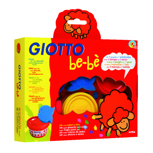 Kit colori a dita Giotto